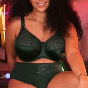 Elomi Cate Underwire Bra With Side Support Pine Size 38L